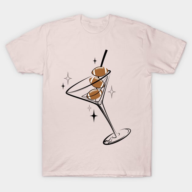 Football-tini T-Shirt by riantiada